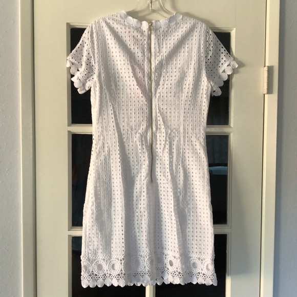 Lilly Pulitzer Jennifer White Eyelet Shift Dress - Picture 2 of 11